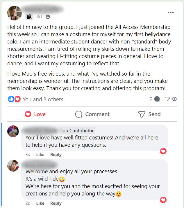 AAM community sample